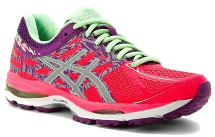 Order (W) ASICS 凝胶-积云 17 '红色'跑鞋 T5E9N-2593