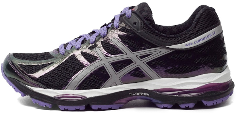 (Women) ASICS Gel-Cumulus 17 Lite-Show 'Black Purple Silver' T56PQ-9093 Buy (Women) ASICS Gel-Cumulus 17 Lite-Show 'Black Purple Silver' T56PQ-9093