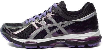 (Women) ASICS Gel-Cumulus 17 Lite-Show 'Black Purple Silver' T56PQ-9093 (Women) ASICS Gel-Cumulus 17 Lite-Show 'Black Purple Silver' T56PQ-9093