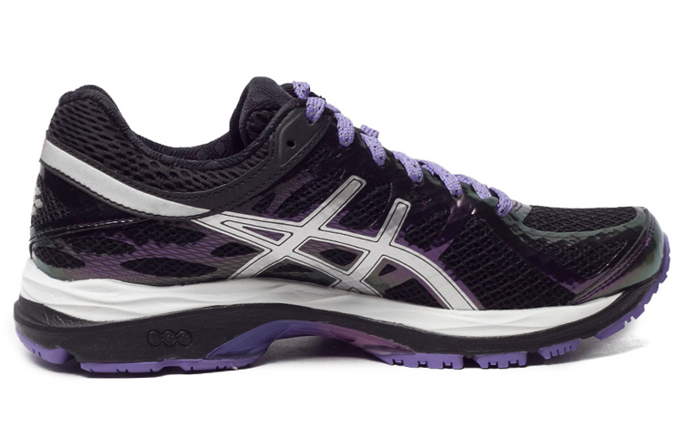 Order (W) ASICS Gel-Cumulus 17 Lite-Show 'Negro Púrpura Plateado' T56PQ-9093
