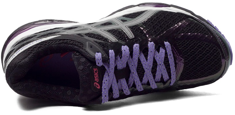 (Women) ASICS Gel-Cumulus 17 Lite-Show 'Black Purple Silver' T56PQ-9093 Shop (Women) ASICS Gel-Cumulus 17 Lite-Show 'Black Purple Silver' T56PQ-9093