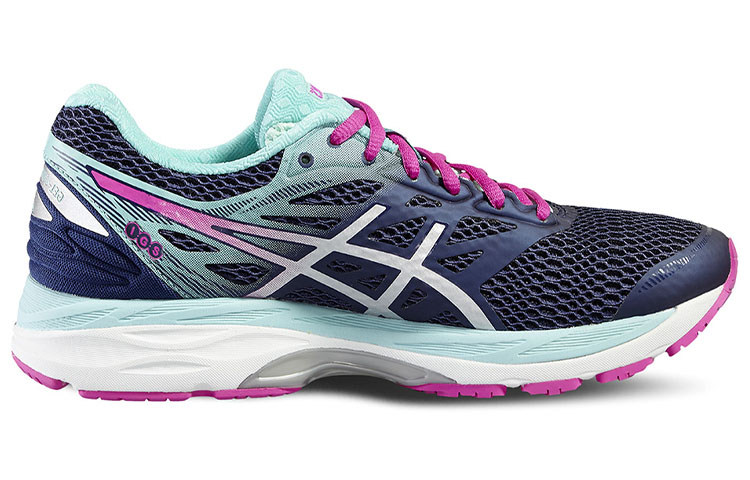 Order (W) ASICS Gel-Cumulus 18 'Biru Merah Jambu' T6D6N-4993