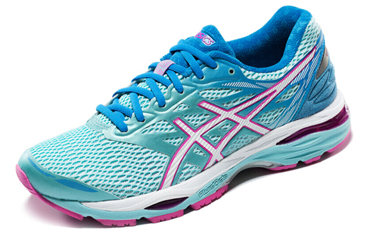 Order (W) ASICS Gel-Cumulus 18 Sepatu Sneakers 'Biru Pink' T6C8N-6701