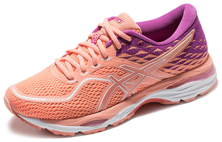 Lookbook Asics Gel-Cumulus 19 低筒 跑步鞋 女款 粉紫色
