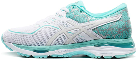 (Women) ASICS Gel-Cumulus 19 White/Blue T8A6N-0193 (Women) ASICS Gel-Cumulus 19 White/Blue T8A6N-0193