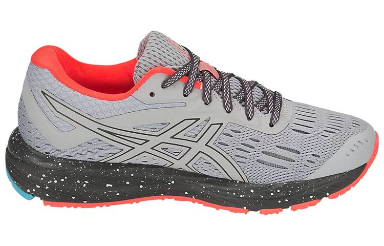 Order (W) ASICS Gel-Cumulus 20 Grijs/Oranje 1012A218-020