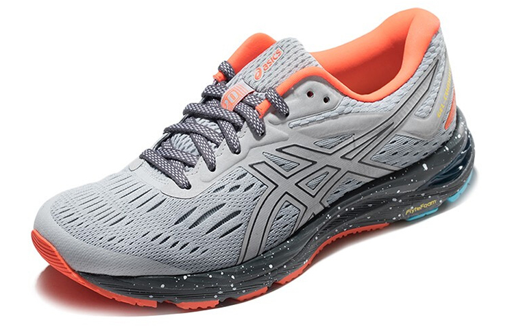 Lookbook (W) ASICS Gel-Cumulus 20 Grijs/Oranje 1012A218-020
