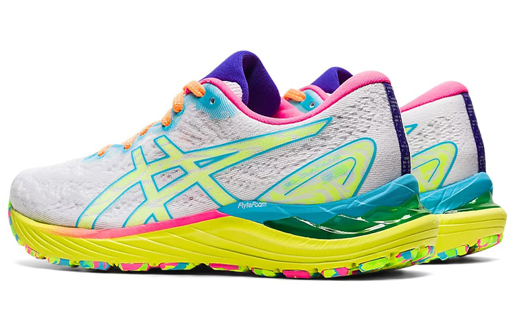 Shop (W) 아식스 젤-커뮬러스 23 '화이트 옐로우' 1012B245-100