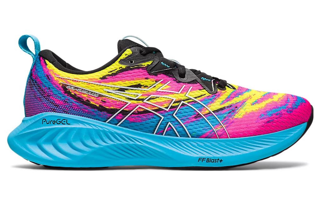 Order (W) アシックス ゲルクムラス25 アクアリウムピンク/ビビッドイエロー 1012B580-400