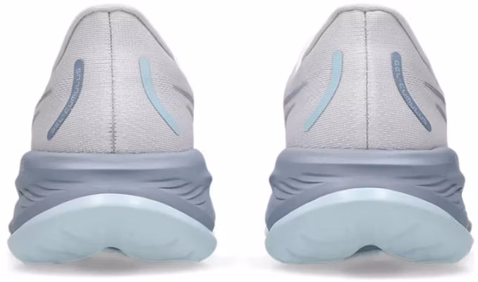 Asics Gel-Cumulus 26 柔軟舒適防滑耐磨 低筒 訓練跑步鞋 男女同款 白灰 Details for Asics Gel-Cumulus 26 柔軟舒適防滑耐磨 低筒 訓練跑步鞋 男女同款 白灰