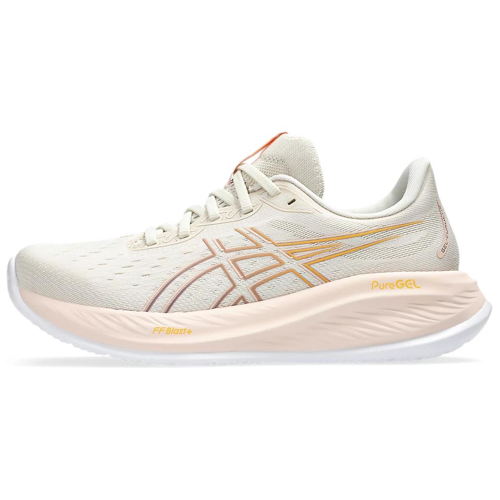 (Women) ASICS Gel-Cumulus 26 Running Shoes Cream White - Cushioned & Breathable. 1012B599-250