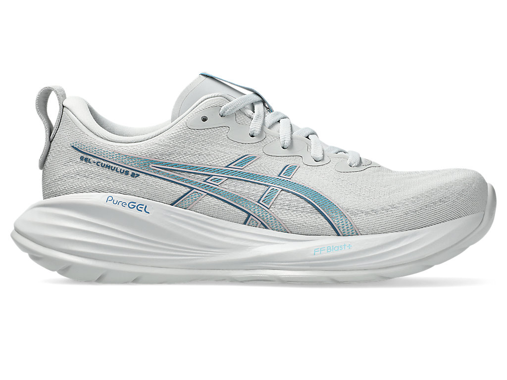 (Women) ASICS GEL-CUMULUS 27 Running Shoes Concrete/Winter Sea 1012B772-020