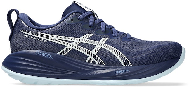 (W) ASICS GEL-CUMULUS 27 Zapatillas de Running Azul Índigo/Gris Frío 1012B772-401 Buy (W) ASICS GEL-CUMULUS 27 Zapatillas de Running Azul Índigo/Gris Frío 1012B772-401