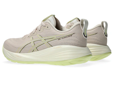 (Women) ASICS GEL-CUMULUS 27 Running Shoes Mineral Beige/Huddle Yellow