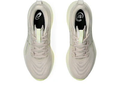 (Women) ASICS GEL-CUMULUS 27 Running Shoes Mineral Beige/Huddle Yellow