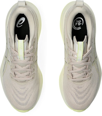 (Women) ASICS GEL-CUMULUS 27 Running Shoes Mineral Beige/Huddle Yellow 1012B772-250 Details for (Women) ASICS GEL-CUMULUS 27 Running Shoes Mineral Beige/Huddle Yellow 1012B772-250