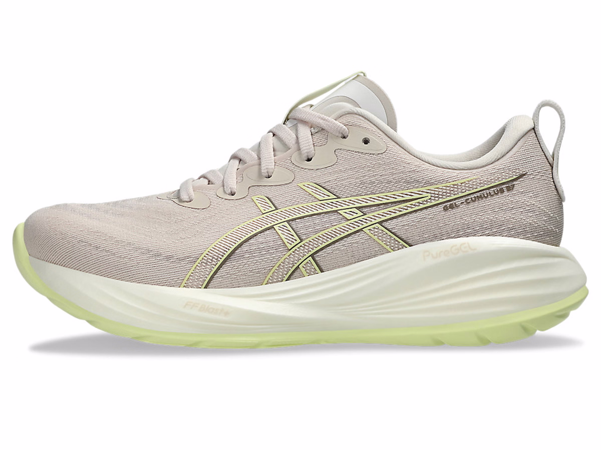 (Women) ASICS GEL-CUMULUS 27 Running Shoes Mineral Beige/Huddle Yellow