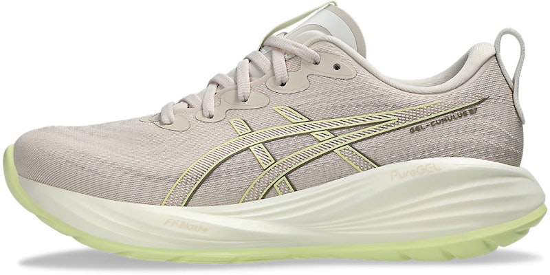 (Women) ASICS GEL-CUMULUS 27 Running Shoes Mineral Beige/Huddle Yellow 1012B772-250 Cheap (Women) ASICS GEL-CUMULUS 27 Running Shoes Mineral Beige/Huddle Yellow 1012B772-250