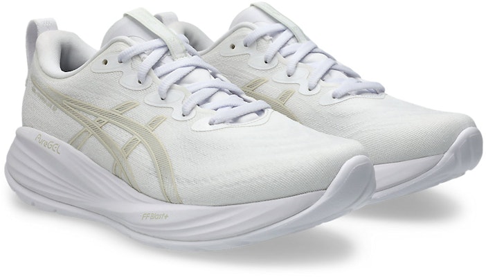 (Women) ASICS GEL-CUMULUS 27 Running Shoes White/Lake Grey 1012B772-100 Order (Women) ASICS GEL-CUMULUS 27 Running Shoes White/Lake Grey 1012B772-100