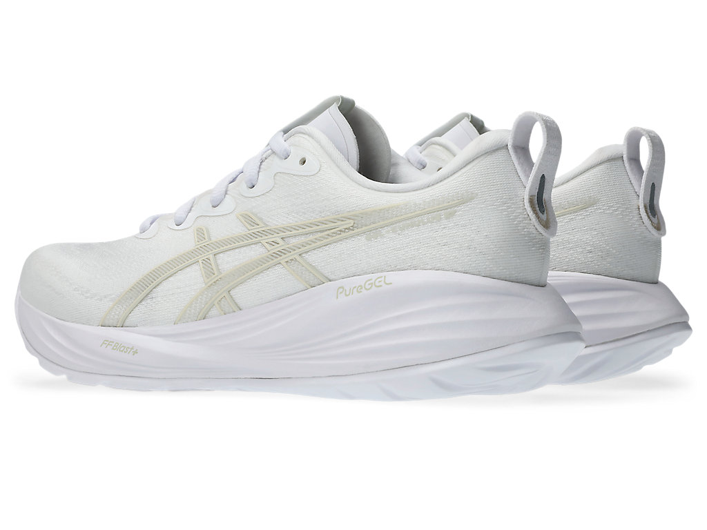 Shop (W) ASICS GEL-CUMULUS 27 跑步鞋 白色/湖灰色 1012B772-100