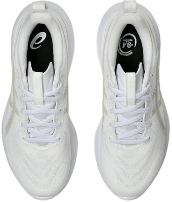 (Women) ASICS GEL-CUMULUS 27 Running Shoes White/Lake Grey 1012B772-100 Details for (Women) ASICS GEL-CUMULUS 27 Running Shoes White/Lake Grey 1012B772-100