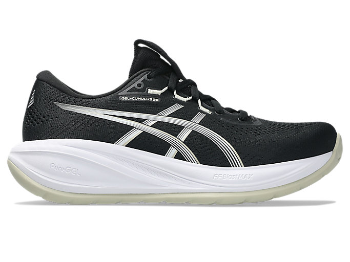(Women) ASICS GEL-CUMULUS 28 Running Shoes Black/White 1012B916-002