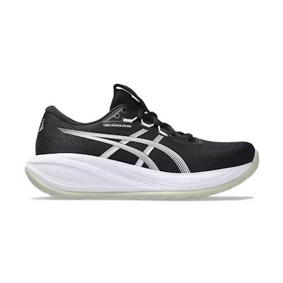 (W) ASICS GEL-CUMULUS 28 Running Shoes Black/White