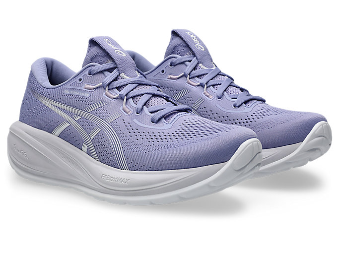 Lookbook (W) ASICS GEL-CUMULUS 28 慢跑鞋 藍鈴/白色 1012B916-500