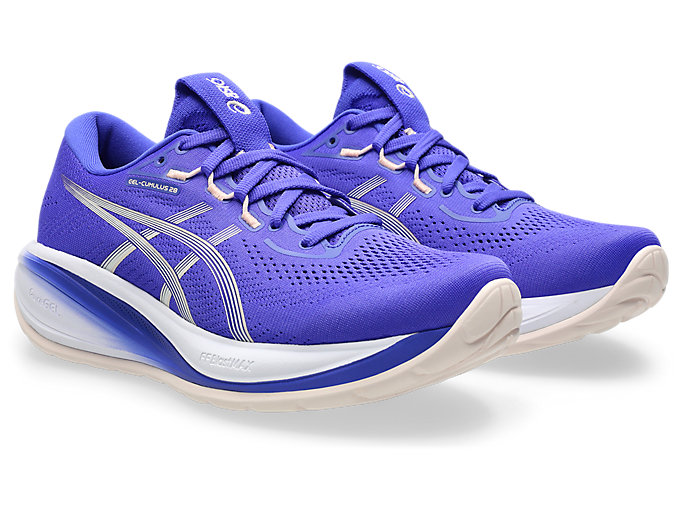 Order (W) ASICS GEL-CUMULUS 28 Kasut Lari Cobalt Burst/Ivory 1012B916-403