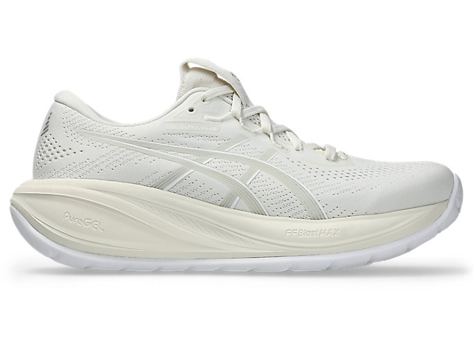 (Women) ASICS GEL-CUMULUS 28 Running Shoes Cream/Glacier Grey 1012B916-100