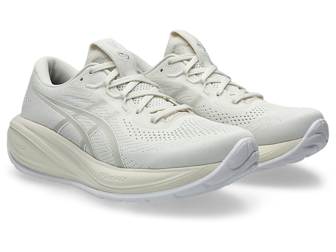 Order (W) ASICS GEL-CUMULUS 28 Kasut Lari Krim/Glacier Grey 1012B916-100