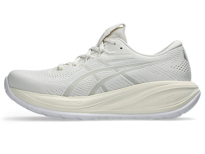 Cheap (W) ASICS GEL-CUMULUS 28 Kasut Lari Krim/Glacier Grey 1012B916-100