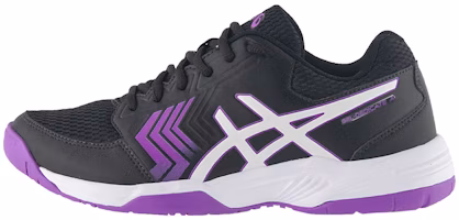 (Women) ASICS Gel-Dedicate 5 'Black Purple' E051B-001 (Women) ASICS Gel-Dedicate 5 'Black Purple' E051B-001