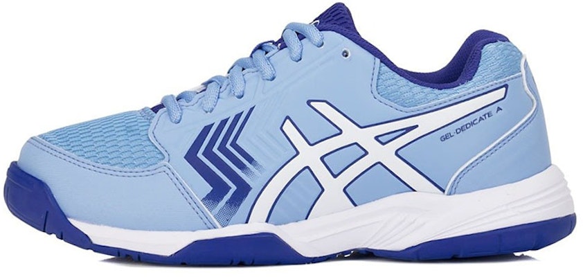 (Women) ASICS Gel-Dedicate 5 'Blue and White' E051B-400 Buy (Women) ASICS Gel-Dedicate 5 'Blue and White' E051B-400