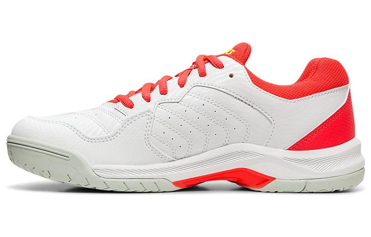 (Women) ASICS Gel-Dedicate 6 'White Red Grey' 1042A067-102