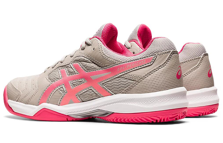 Shop (W) ASICS Gel-Dedicate 6 Clay /Roze ''Khaki'' 1042A073-021