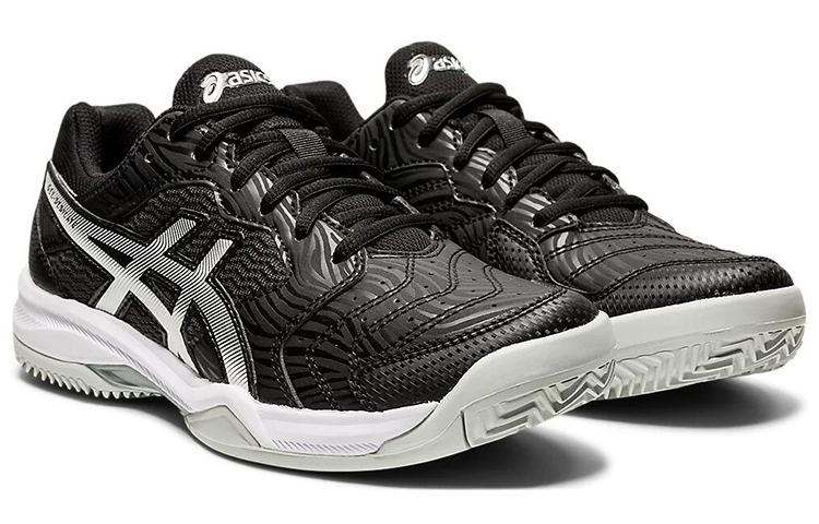 Lookbook (W) ASICS Gel-Dedicate 6 Clay Zilver/Zwart 1042A073-002