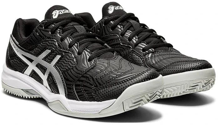 (W) ASICS Gel-Dedicate 6 Clay Zilver/Zwart 1042A073-002 Lookbook (W) ASICS Gel-Dedicate 6 Clay Zilver/Zwart 1042A073-002