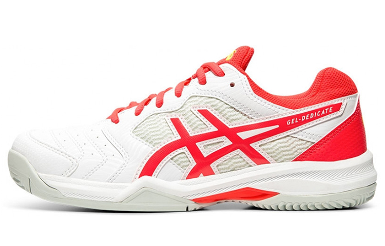 (Women) ASICS Gel-Dedicate 6 Clay 'White Red' 1042A073-102