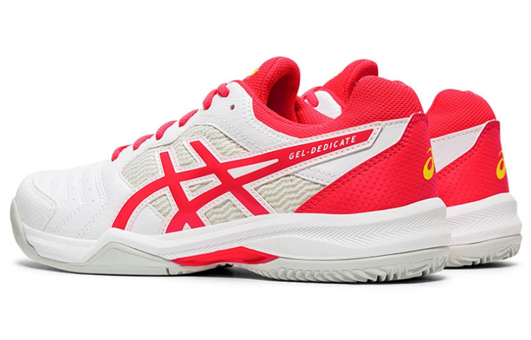 Shop (W) ASICS Gel-Dedicate 6 Clay ''Wit Rood'' 1042A073-102