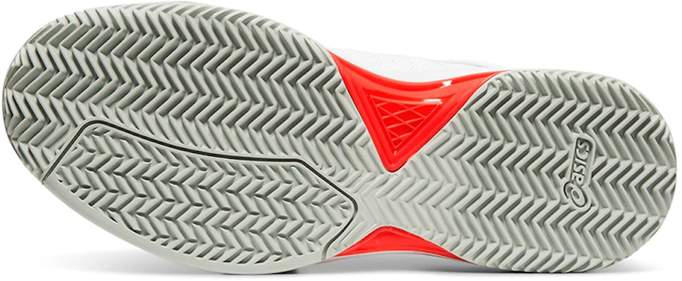 (W) ASICS Gel-Dedicate 6 Clay ''Wit Rood'' 1042A073-102 Details for (W) ASICS Gel-Dedicate 6 Clay ''Wit Rood'' 1042A073-102