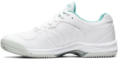 (Women) ASICS Gel-Dedicate 6 Clay White/Blue 1042A073-105 (Women) ASICS Gel-Dedicate 6 Clay White/Blue 1042A073-105