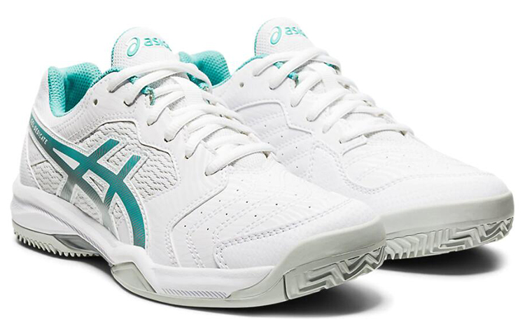 Lookbook (W) ASICS Gel-Dedicate 6 Clay Wit/Blauw 1042A073-105