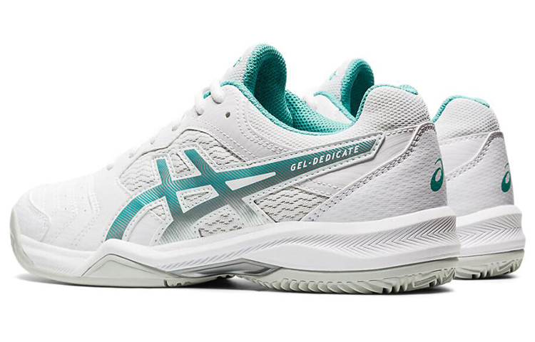 Shop (W) ASICS Gel-Dedicate 6 Clay Wit/Blauw 1042A073-105