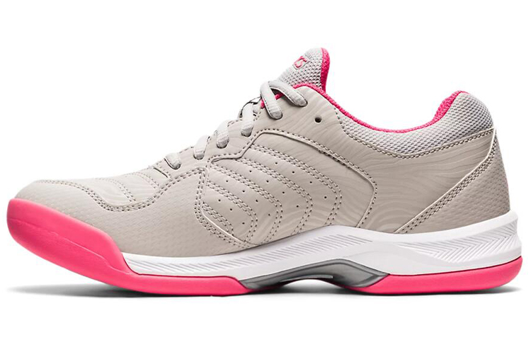 (Women) ASICS Gel-Dedicate 6 Indoor /Pink 'Grey' 1042A074-021