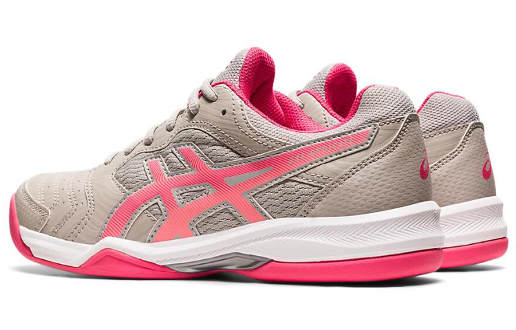 Lookbook (W) ASICS Gel-Dedicate 6 Indoor /Roze ''Grijs'' 1042A074-021