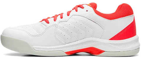(Women) ASICS Gel-Dedicate 6 Indoor /Red 'White' 1042A074-102 (Women) ASICS Gel-Dedicate 6 Indoor /Red 'White' 1042A074-102