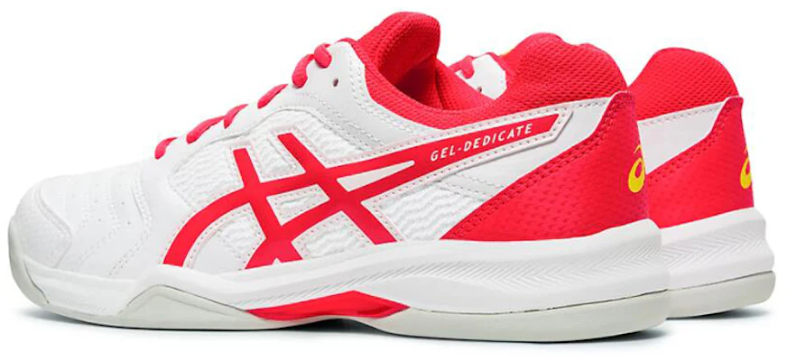 (W) ASICS Gel-Dedicate 6 Indoor Rood/Wit 1042A074-102 Lookbook (W) ASICS Gel-Dedicate 6 Indoor Rood/Wit 1042A074-102