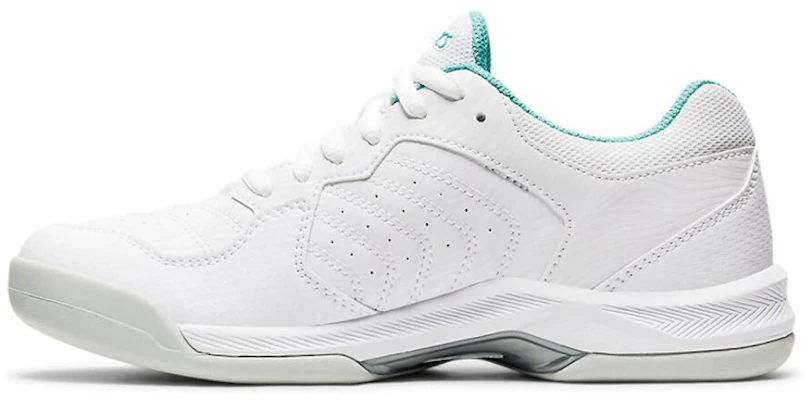 (W) ASICS Gel-Dedicate 6 Indoor Wit/Blauw 1042A074-105 Buy (W) ASICS Gel-Dedicate 6 Indoor Wit/Blauw 1042A074-105