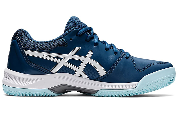 Order (W) ASICS Gel-Dedicate 7 'Indigo Blue' Sepatu Tenis Tanah Liat 1042A168-402